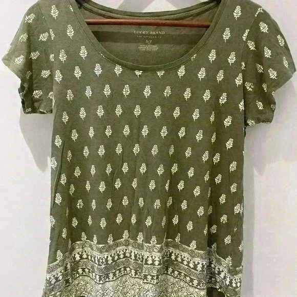 Lucky Brand women’s short sleeve Top - Picture 5 of 5